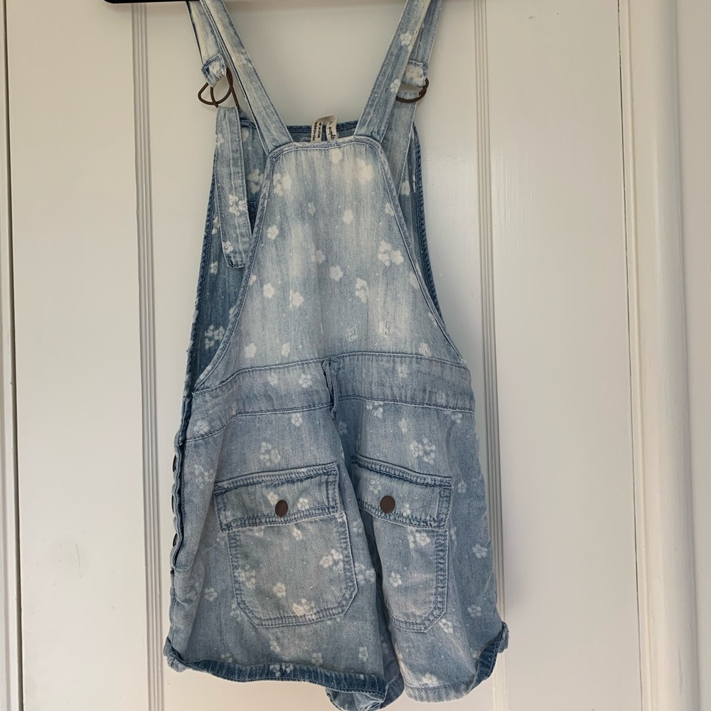 Free People Chambray Overalls - Picture 5 of 6